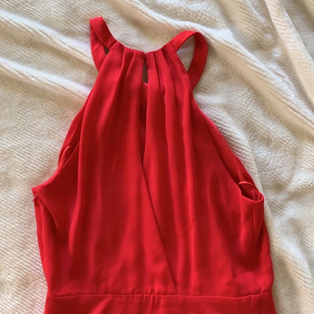 Red Mini Dress - Picture 3 of 4